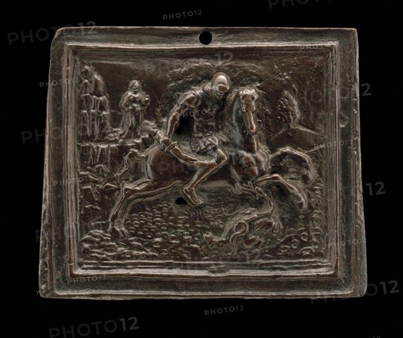 Saint George and the Dragon.