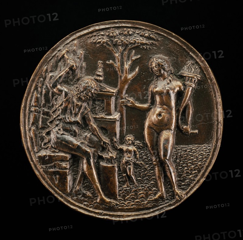 Vulcan, Cupid and Venus.