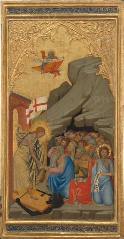 Scenes from the Passion of Christ: The Descent into Limbo [right panel], 1380s.
