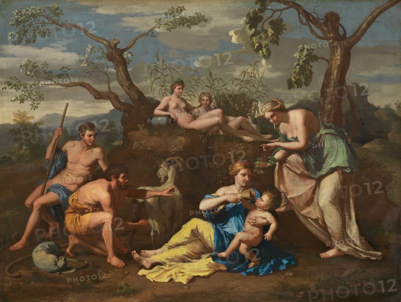 Nymphs Feeding the Child Jupiter, c. 1650.