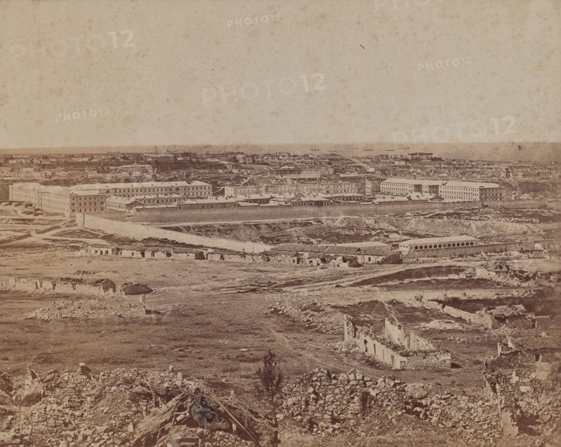 Panorama of Sebastopol No. 1, 1855-1856.