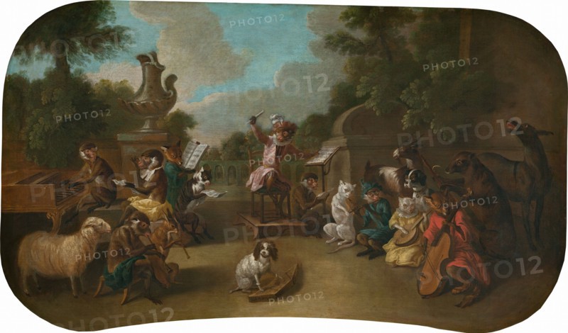 Singerie: The Concert, c. 1739.