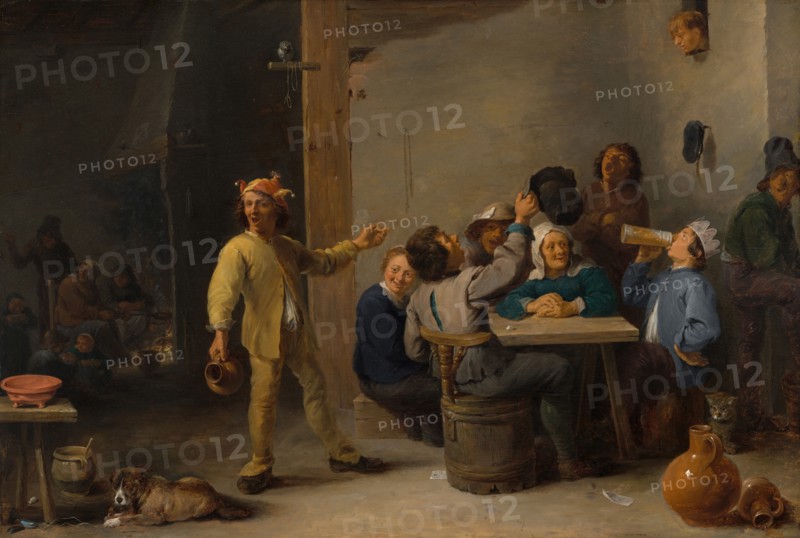 Peasants Celebrating Twelfth Night, 1635.