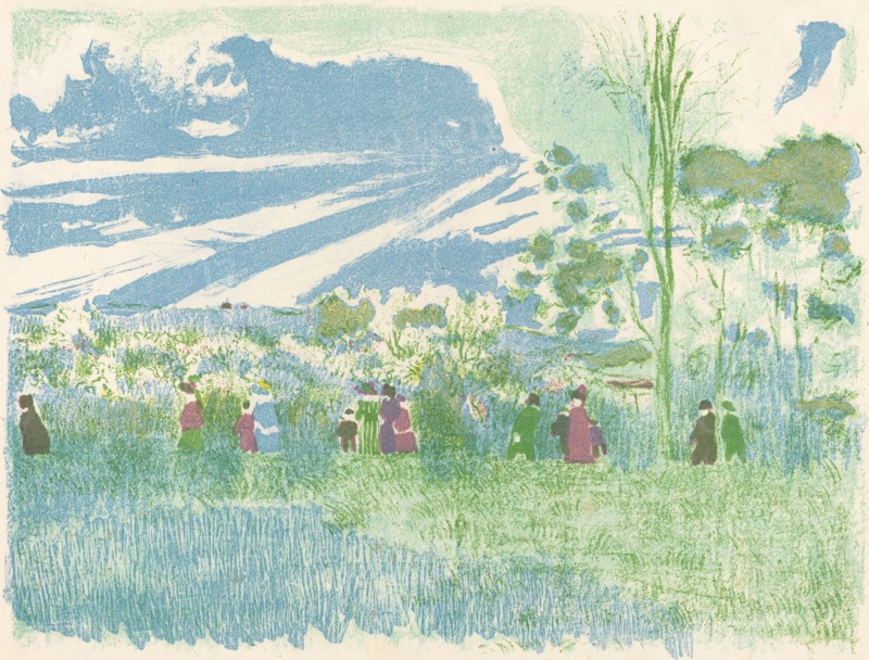 Across Country (A travers champs), 1897/1898 (published 1899).