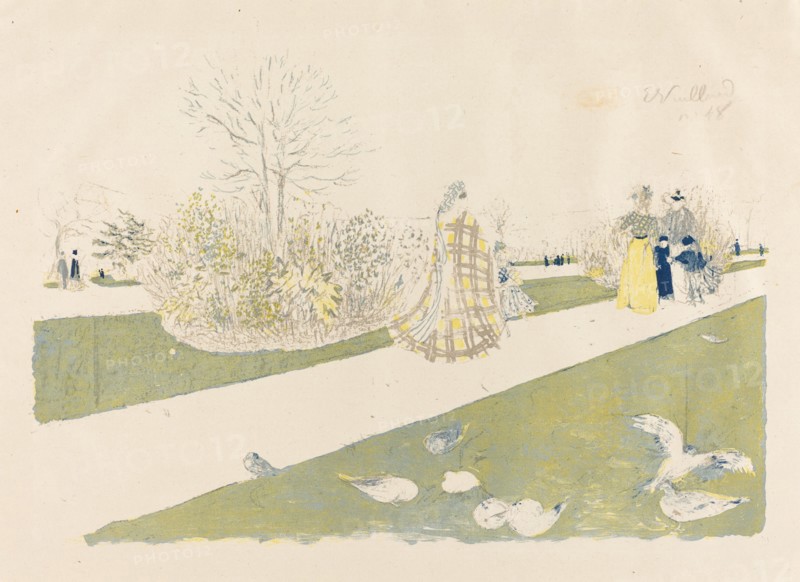 The Tuileries Garden (Le jardin des Tuileries), published 1896.