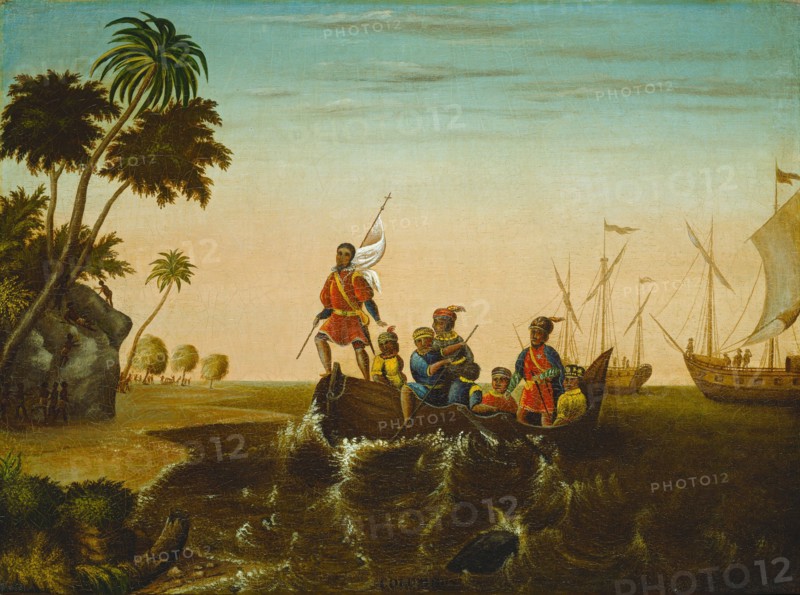 The Landing of Columbus, c. 1837.