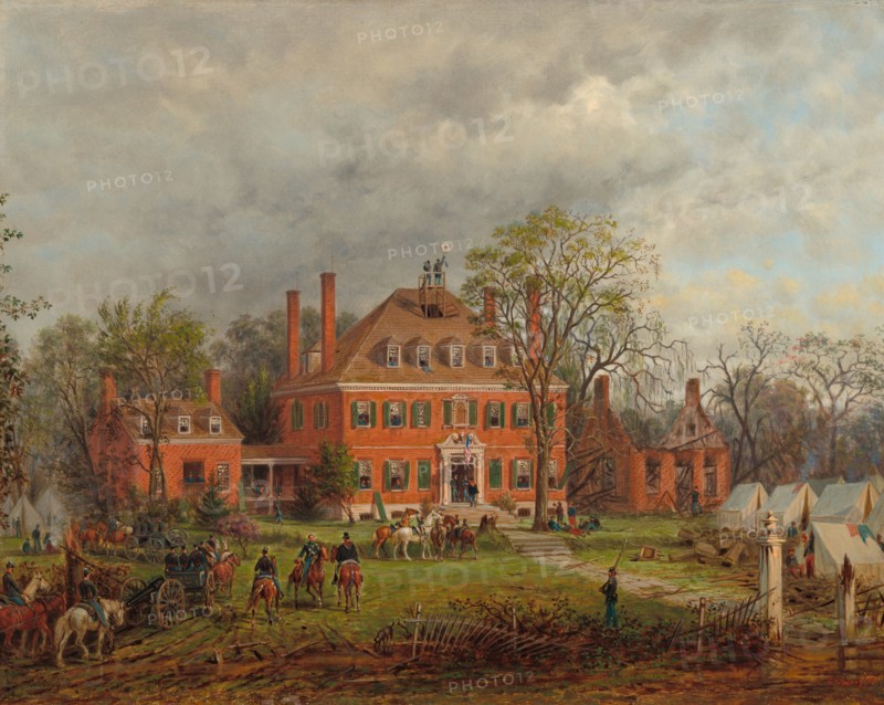 The Old Westover House, 1869.