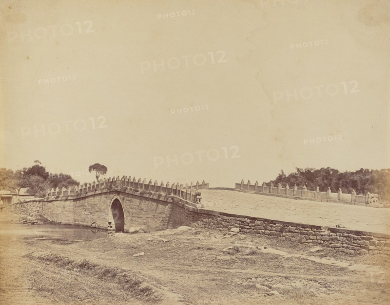 Bridge of Palichian Near Pekin, the Scene of the Fight with Imperial Chinese Troops, September 21, 1860, 1860.