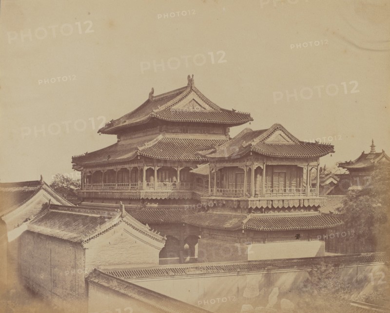 Temple of Confucius, Pekin, October 1860, 1860.