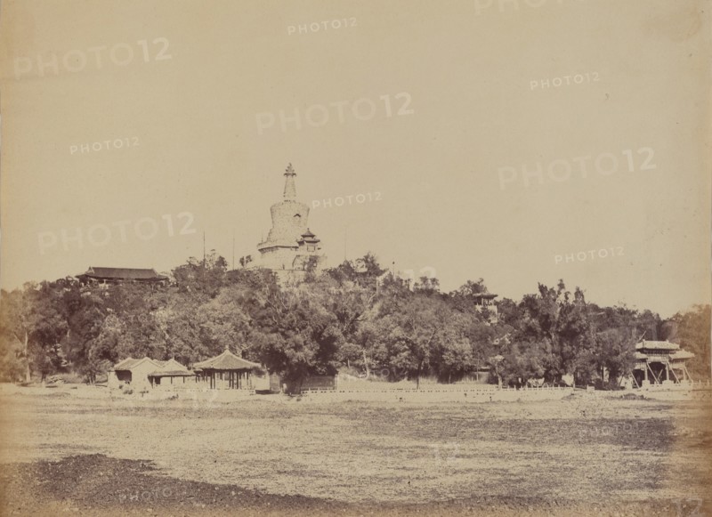 The Great Pagoda in the Imperial Winter Palace, Pekin, October 29, 1860, 1860.