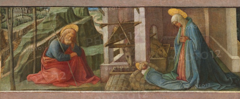 The Nativity, probably c. 1445.