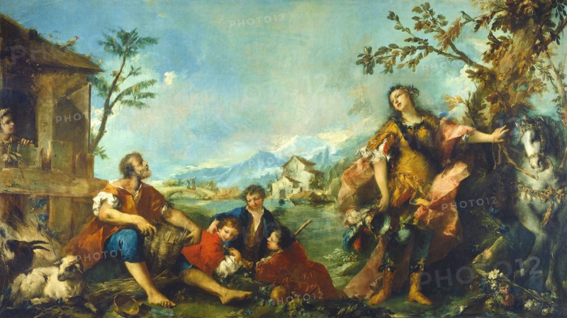 Erminia and the Shepherds, 1750/1755.