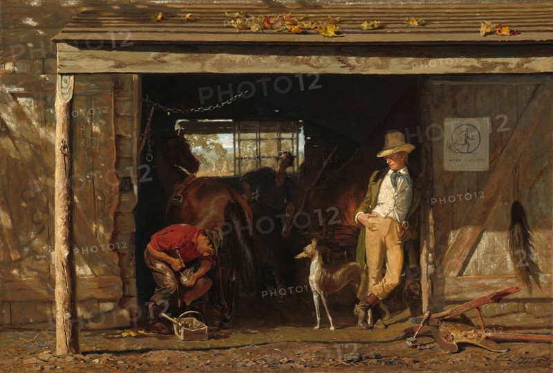 Leisure and Labor, 1858.