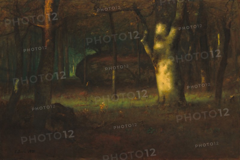 Sunset in the Woods, 1891.