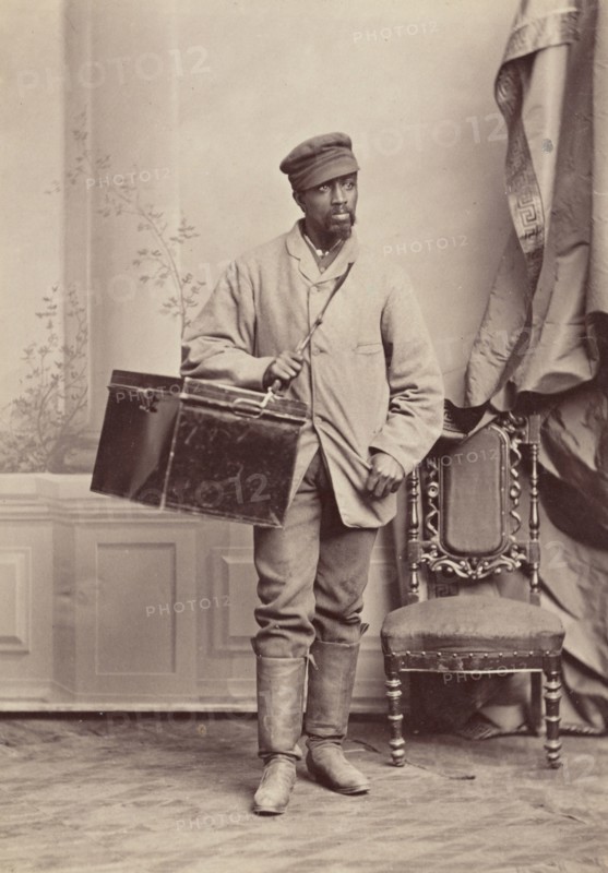 Portrait of a Man [verso], c. 1869.