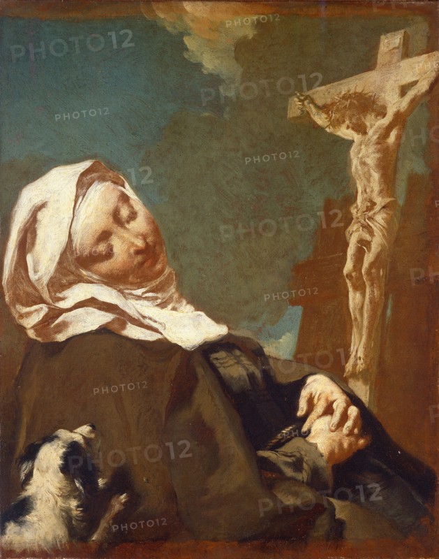 Saint Margaret of Cortona, 1737.