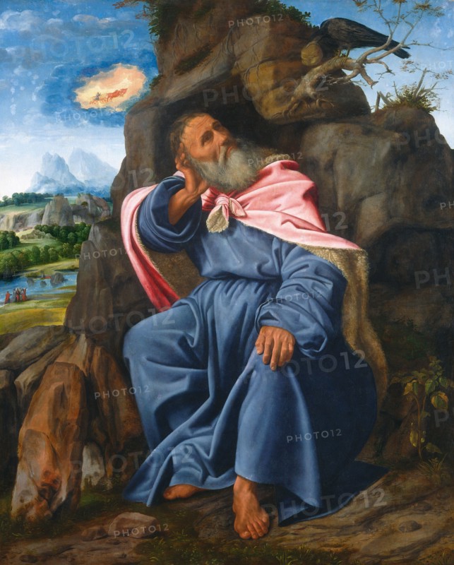 Elijah Fed by the Raven, c. 1510.