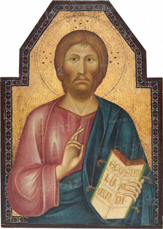 Christ Blessing, c. 1310.
