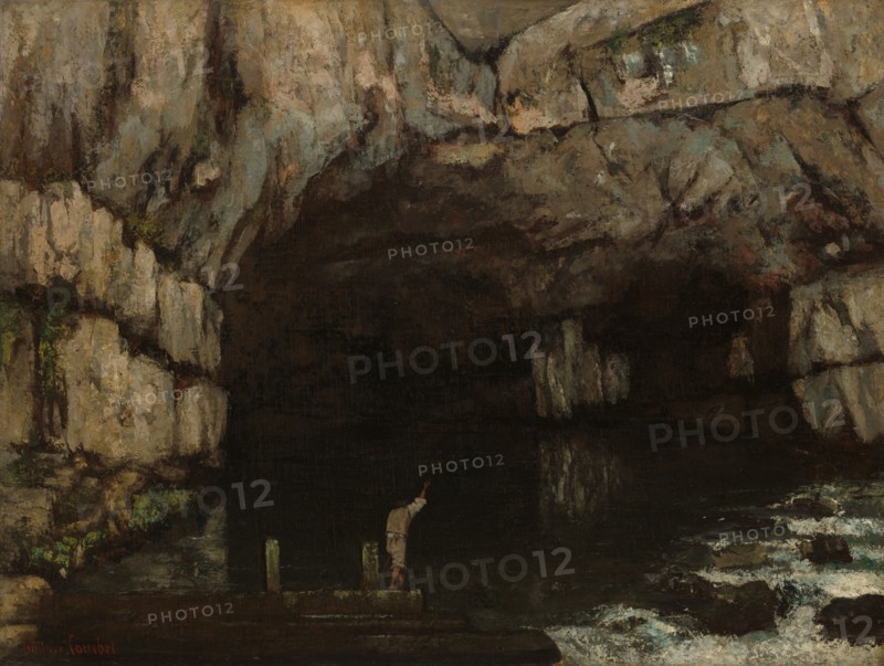 La Grotte de la Loue, 1864.