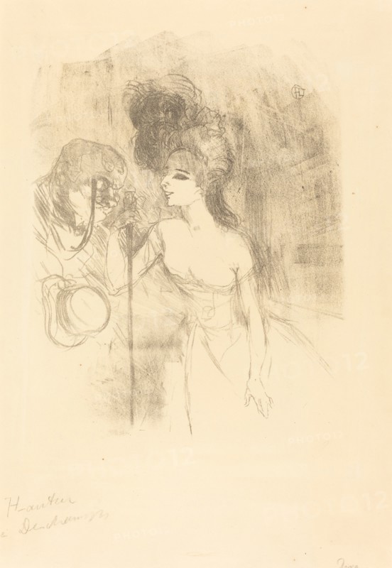 Anna Held and Baldy (Anna Held et Baldy), 1896.