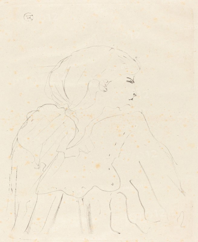 Cassive, 1896. Armand Cassive was the stage name of the French actress Louise-Armandine Duval