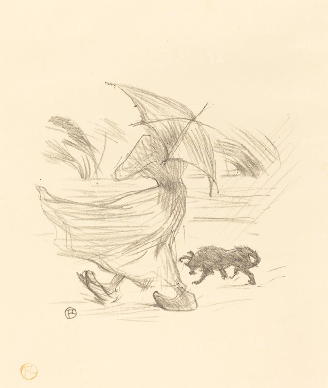 Ce que dit la pluie, 1895.