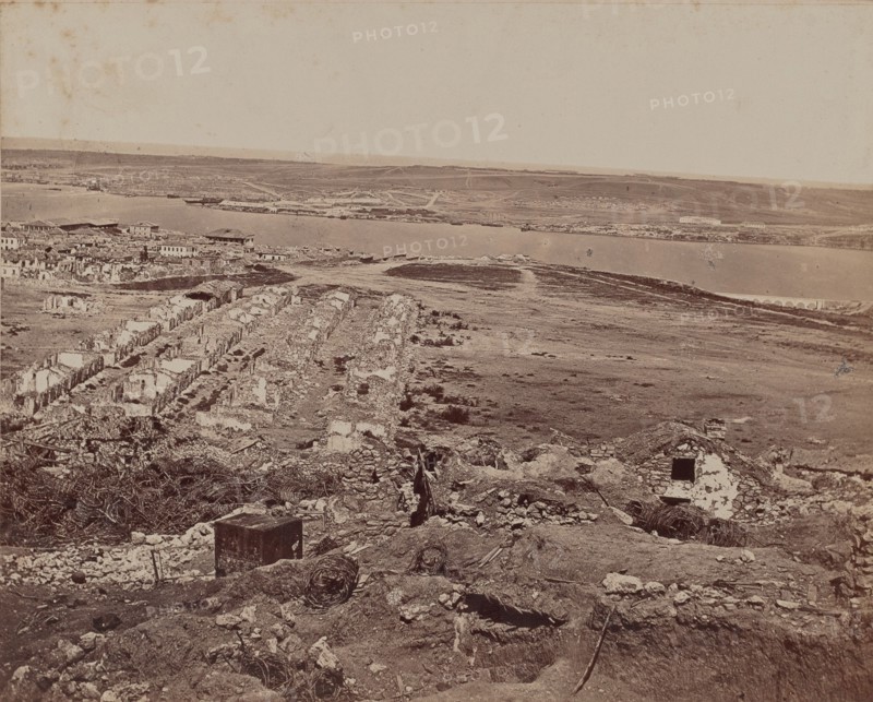 Remains of Stone Buildings, 1855-1856.