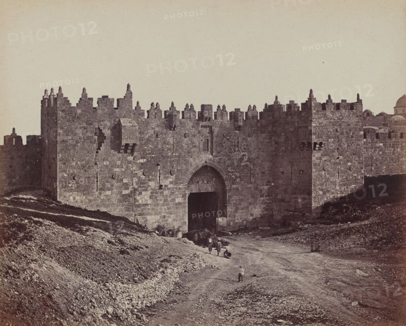 Porte de Damas, 1857.
