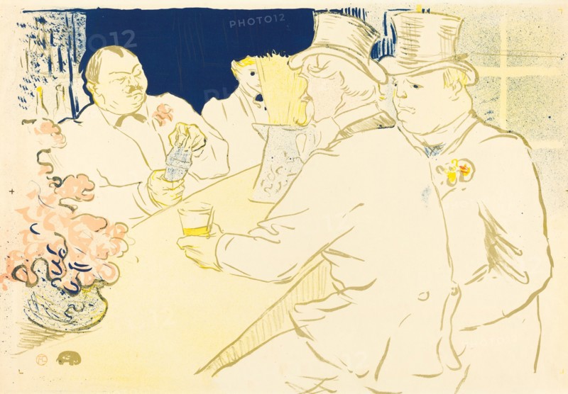 Irish and American Bar, rue Royale, 1896.