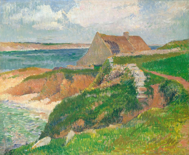 The Island of Raguenez, Brittany, 1890/1895.