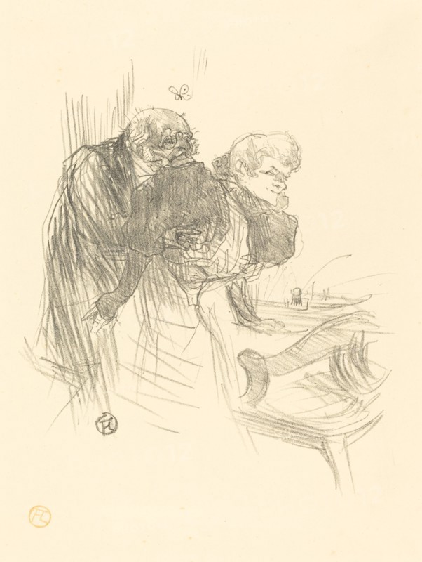 Les vieux papillons, 1895.
