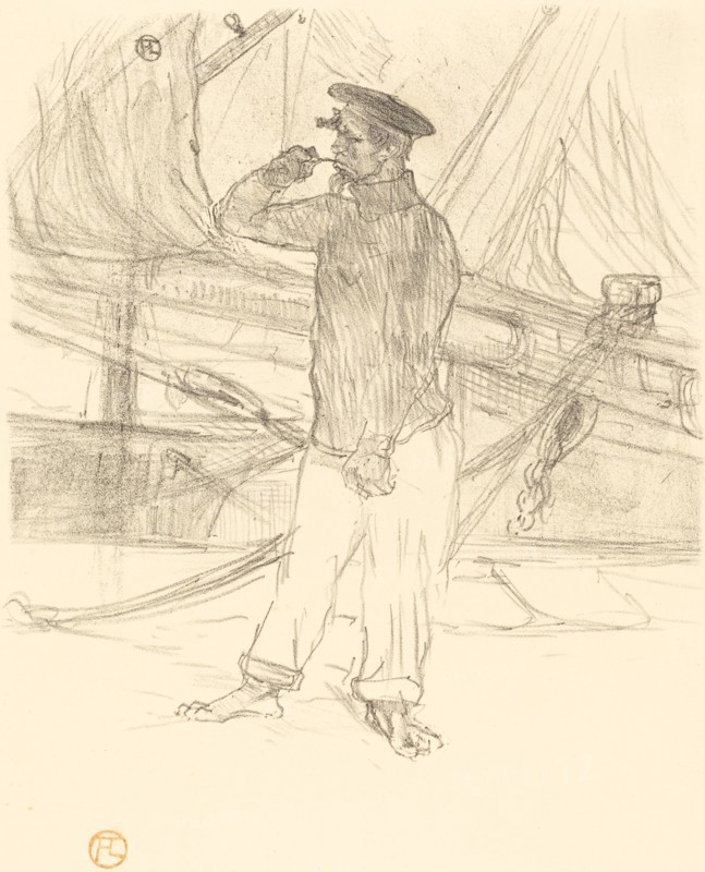 L'hareng saur, 1895.