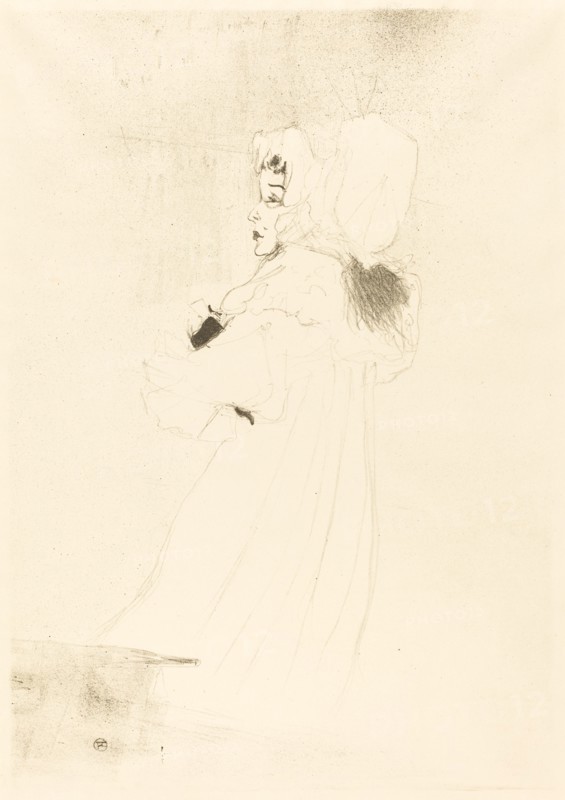 Miss May Belfort, Large Plate (Miss May Belfort, grande planche), 1895.