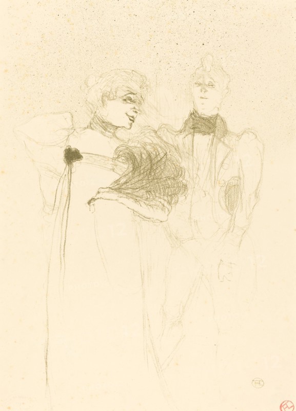 Mlle. Lender in "Madame Satan" (Mlle. Lender dans "Madame Satan"), 1894.