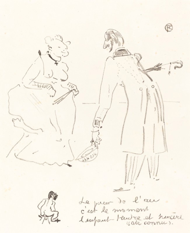 New Year's Greeting (Le compliment du jour de l'an), 1897.