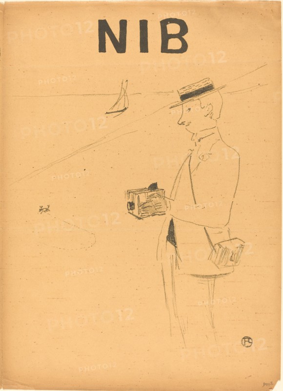 Nib or the Amateur Photographer (Nib ou le photographe-amateur) [right recto], 1895.
