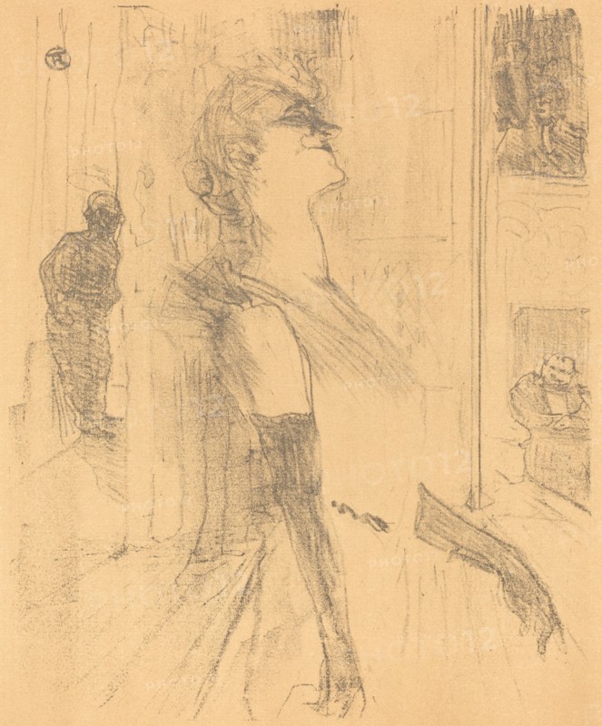 On the Stage (Sur la scène), 1898.