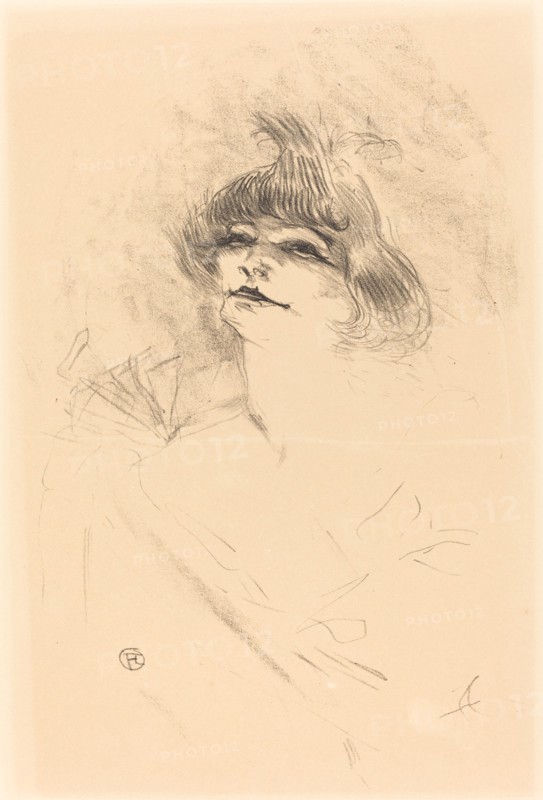Polaire, 1897. French singer and actress