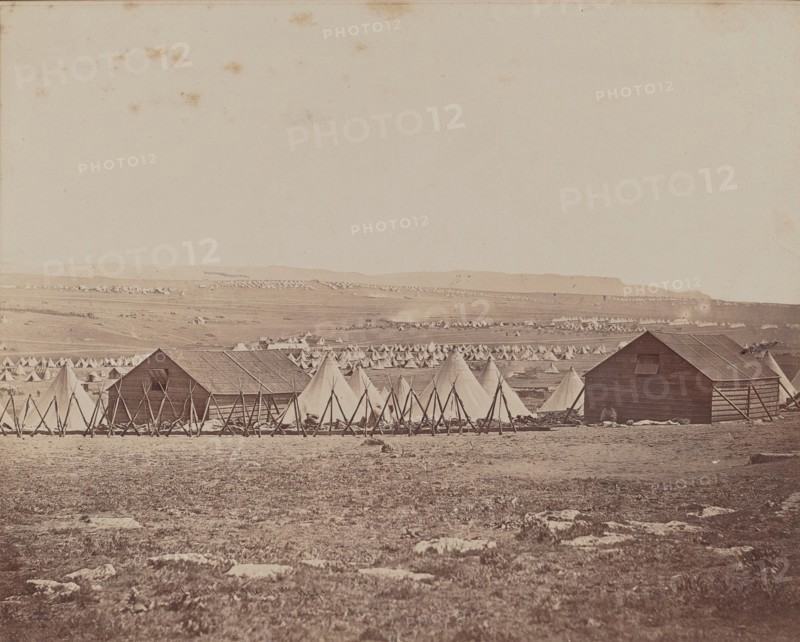 Camp of the 17th Regiment, 1855-1856.