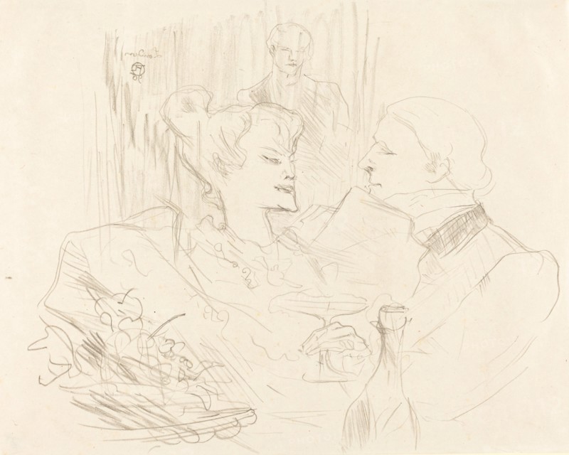 Supper in London (Souper à Londres), 1896.