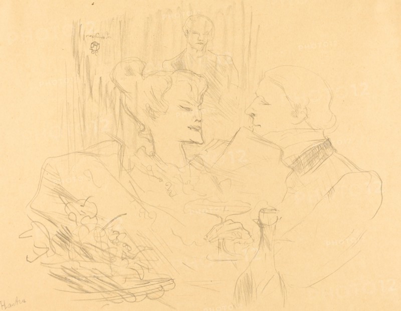 Supper in London (Souper à Londres), 1896.