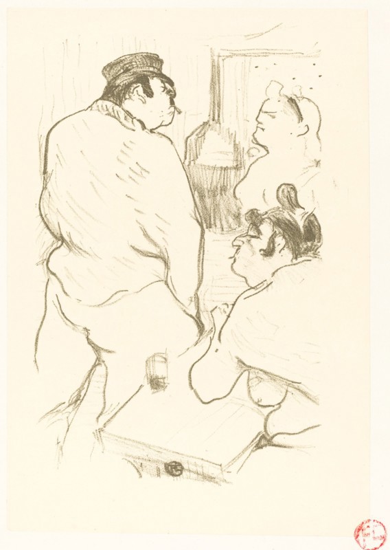 Terror of Grenelle (La terreur de Grenelle), 1894.