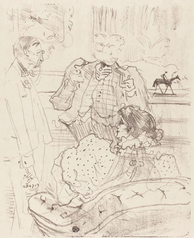 The Forfeit (La gage), 1897.