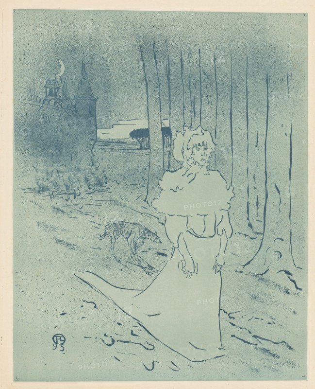 The Manor Lady or the Omen (La chatelaine ou le tocsin), 1895.