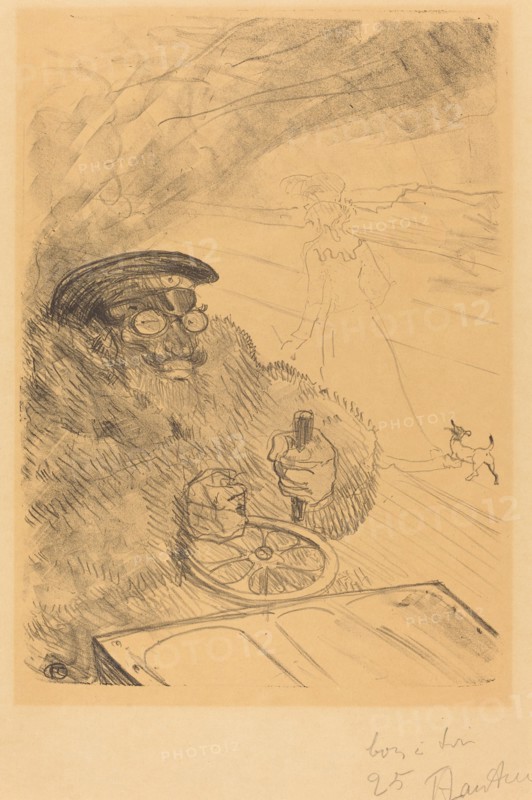 The Motorist (L'automobiliste), 1896.