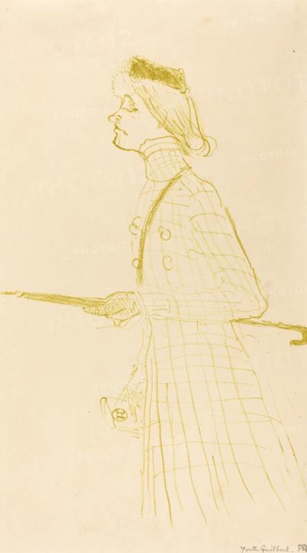Yvette Guilbert, 1894.