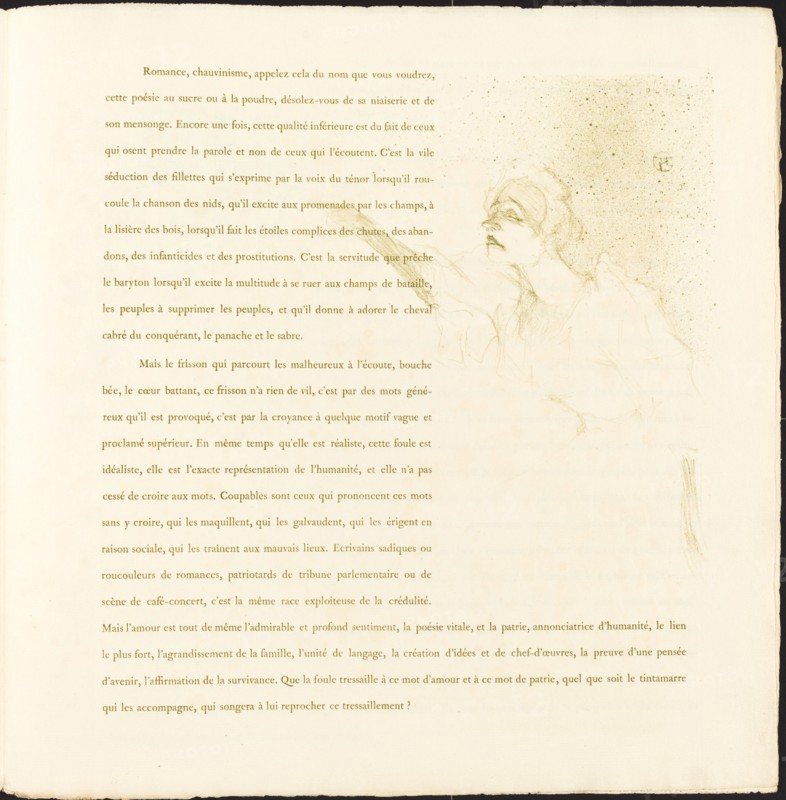 Yvette Guilbert, 1894.