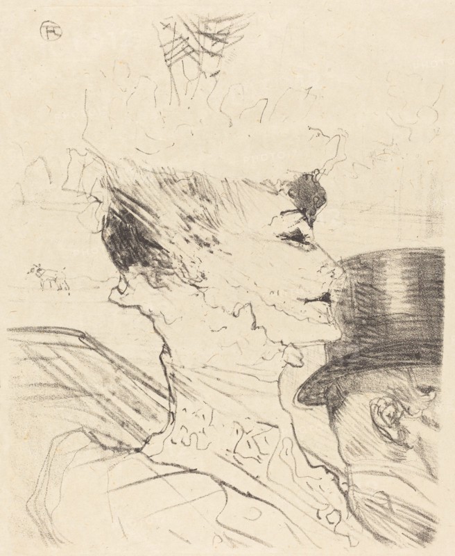Yvette Guilbert?, 1896.
