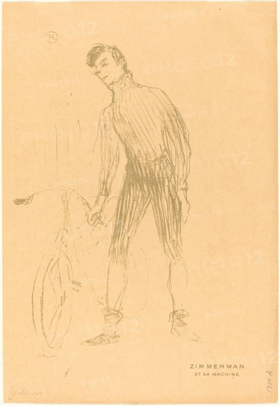 Zimmerman et sa machine (Zimmerman and His Machine), 1895.