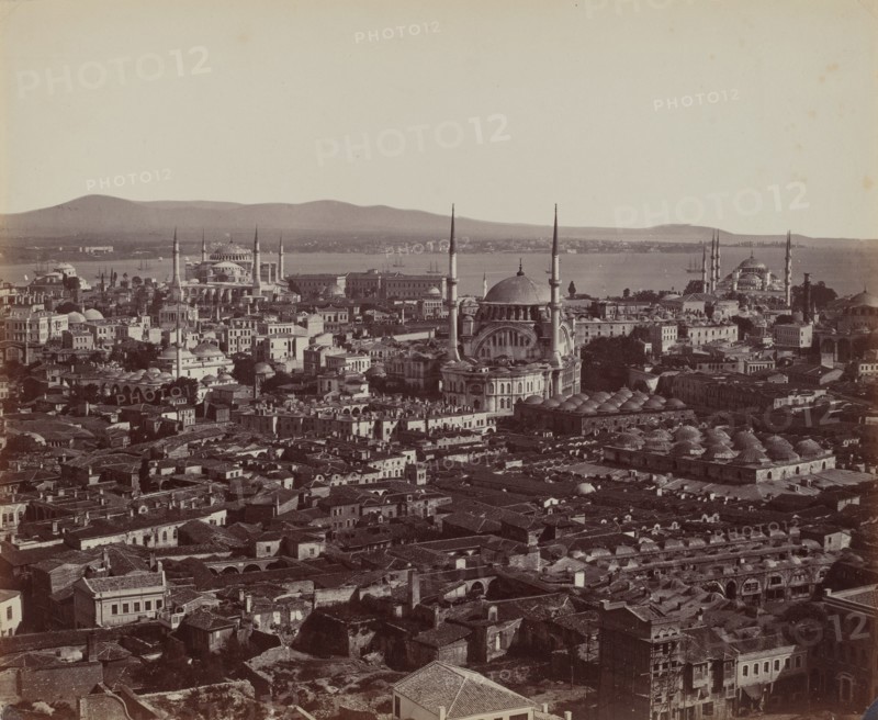 Panorama of Constantinople, 1857.